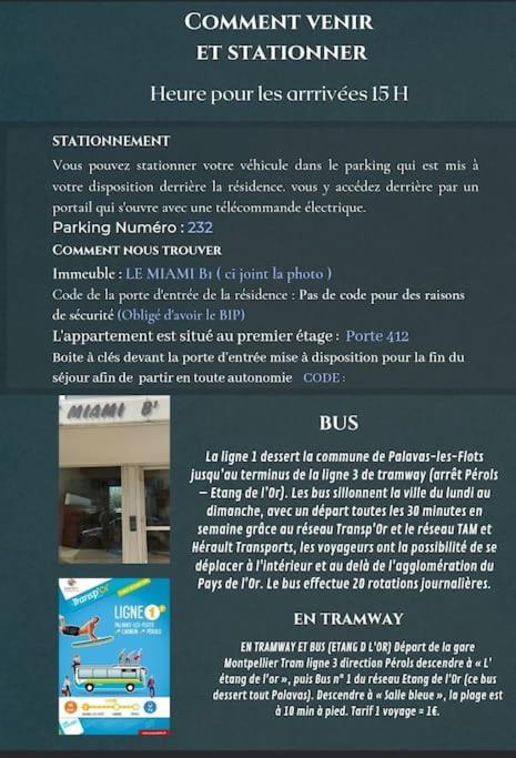 Appartement Palavas Les Flots T2 + Parking Prive Exterior photo